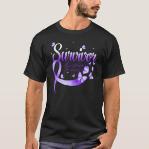 T-shirt Sensibilisation au lupus des survivants papillons