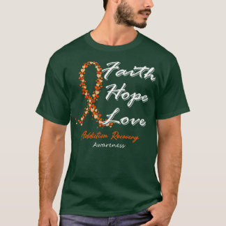 T-shirt Sensibilisation Au Rétablissement De La Toxicomani