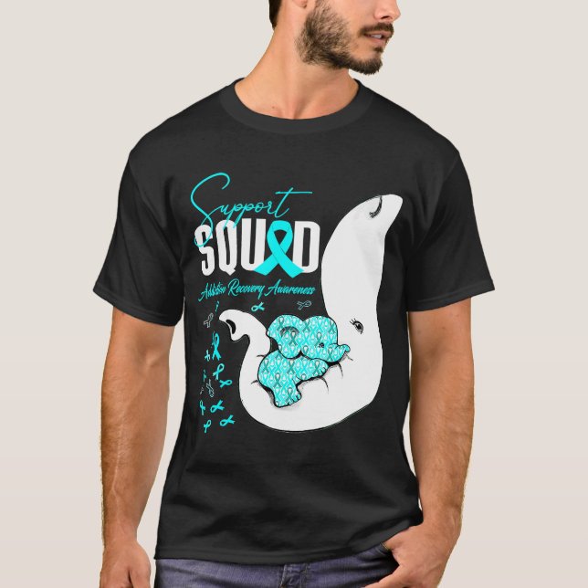 T-shirt Sensibilisation au rétablissement de la toxicomani (Devant)