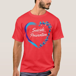 T-shirt Sensibilisation au suicide cardiaque papillon Sant