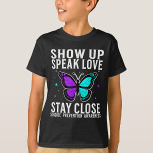 T-shirt Sensibilisation au suicide Soutien à la sensibilis