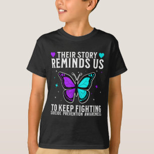 T-shirt Sensibilisation au suicide Soutien Mois de la sens