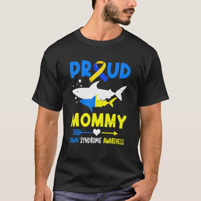 T-shirt Sensibilisation au syndrome de bas de la mère fièr (Devant)