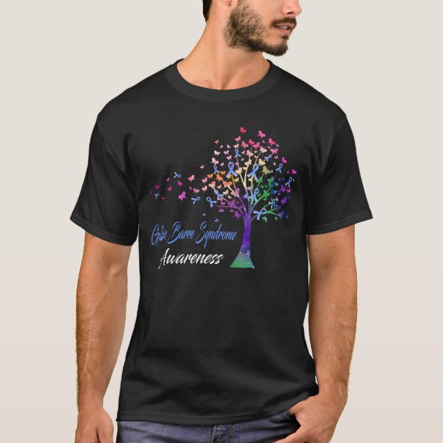 T-shirt Sensibilisation au syndrome de la barre de Guillai (Devant)