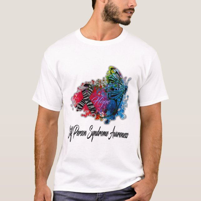 T-shirt Sensibilisation au syndrome de personne sévère (Devant)