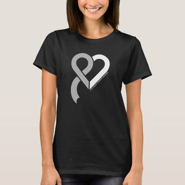 T-shirt Sensibilisation au syndrome de personne sévère Mal (Devant)