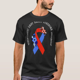 T-shirt Sensibilisation au syndrome du coeur gauche hypopl
