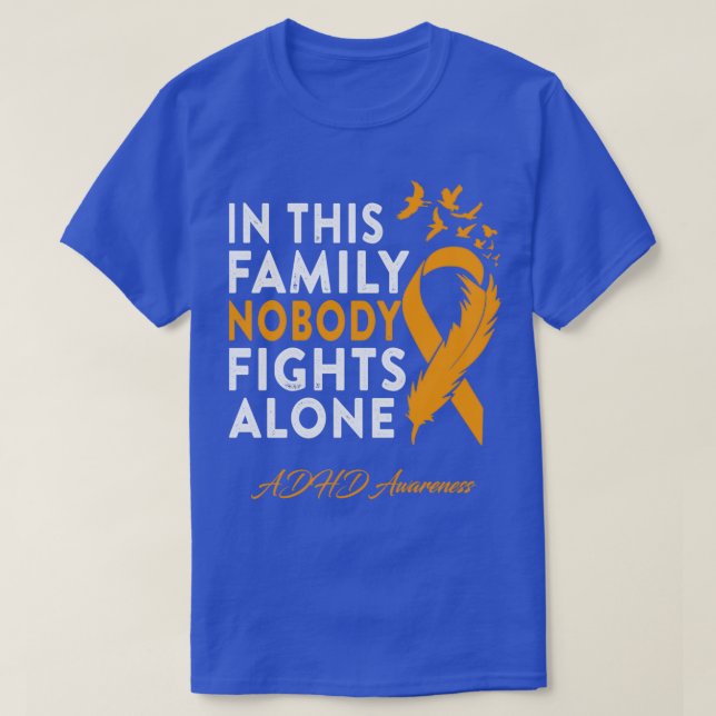 T-shirt Sensibilisation au TDAH Dans Cette Famille Personn (Design devant)