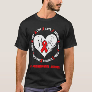 T-shirt Sensibilisation au Wolf-Parkinson-Blanc Syndrome d