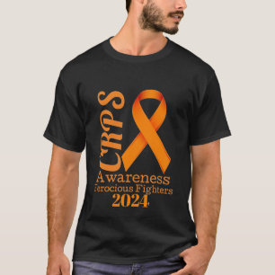 T-shirt Sensibilisation aux CRPS noirs