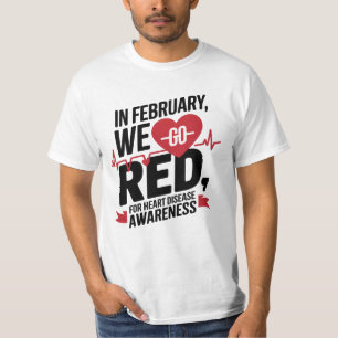 T-shirt Sensibilisation aux maladies cardiaques