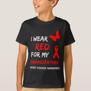 T-shirt Sensibilisation aux maladies cardiaques Je porte d