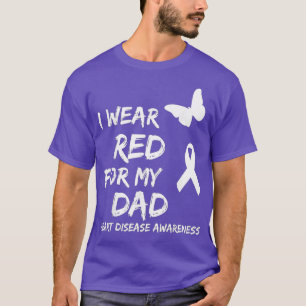 T-shirt Sensibilisation aux maladies cardiaques Je porte l