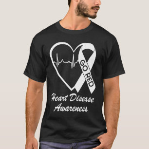 T-shirt Sensibilisation aux maladies cardiaques Nous Porto