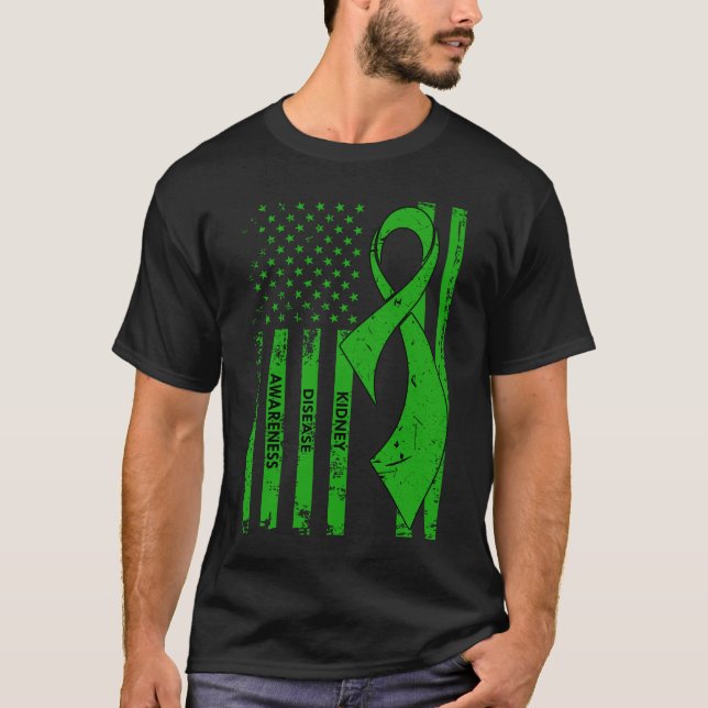 T-shirt Sensibilisation aux maladies rénales (Devant)