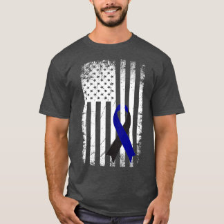 T-shirt Sensibilisation aux mélanomes oculaires Américains