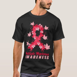T-shirt Sensibilisation aux myélomes multiples Oiseaux