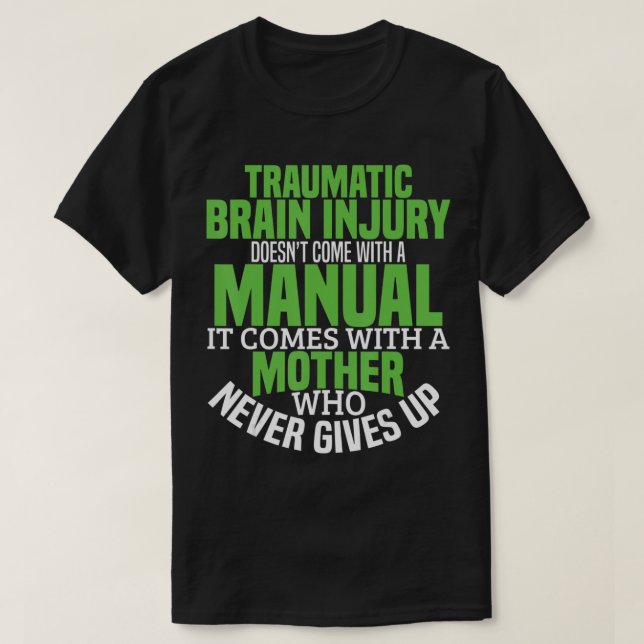 T-shirt Sensibilisation aux traumatismes cérébraux traumat (Design devant)