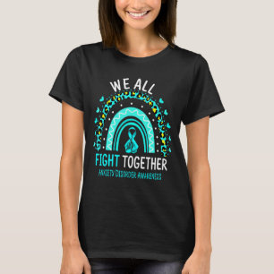 T-shirt Sensibilisation aux troubles anxieux Nous combatto