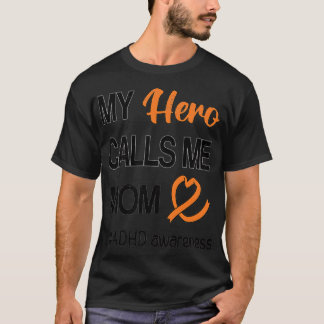 T-shirt Sensibilisation aux troubles de l'attention de la 
