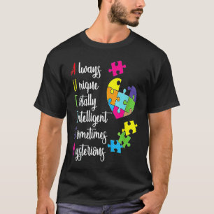 T-shirt Sensibilisation colorée à l'autisme pour les paren