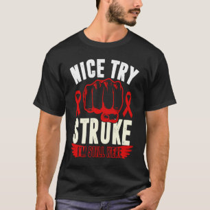 T-shirt Sensibilisation des survivants aux accidents vascu