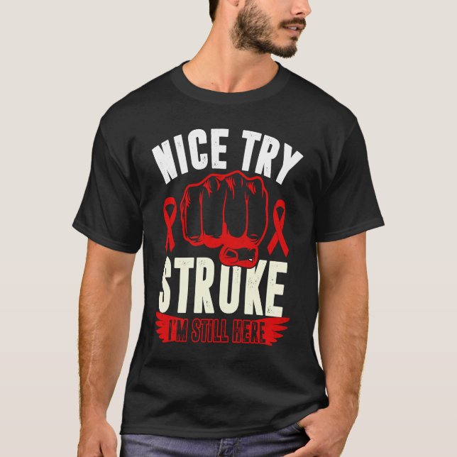 T-shirt Sensibilisation des survivants aux accidents vascu (Devant)