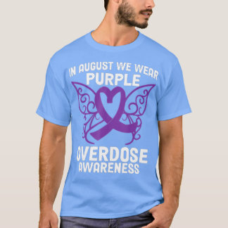 T-shirt Sensibilisation Internationale À La Surdose En Aoû