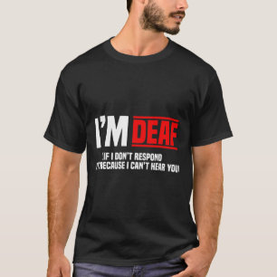 T-shirt Sensibilisation Intervention auditive Implant Asl 