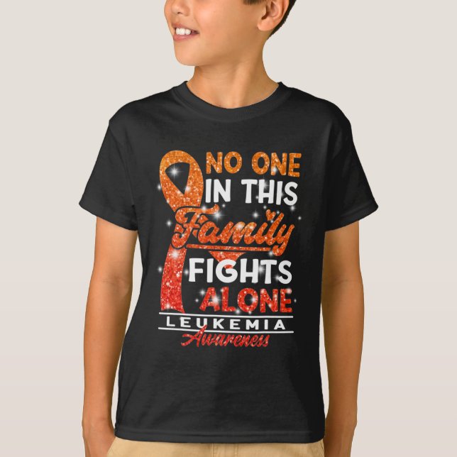 T-shirt Sensibilisation Je Personne Dans Cette Famille Ne  (Devant)