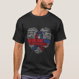 T-shirt Sensibilisation Maladie cardiaque Lutter contre l'