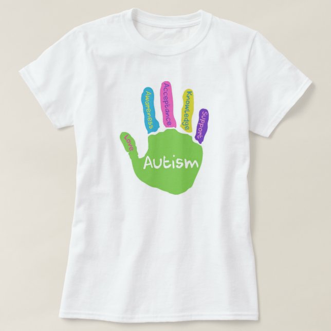 T-shirt Sensibilisation sur l'autisme (Design devant)