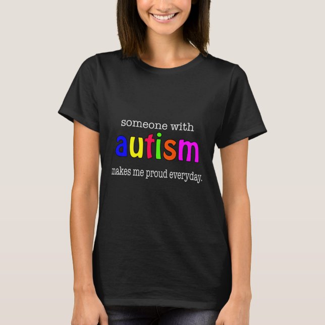 T-shirt Sensibilisation sur l'autisme (Devant)