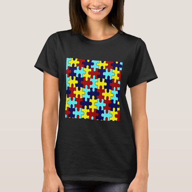 T-shirt Sensibilisation sur l'autisme (Devant)
