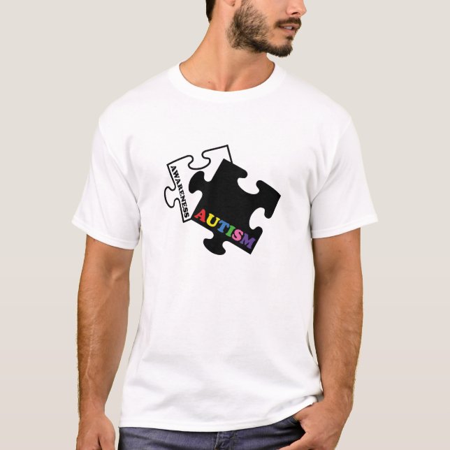 T-shirt Sensibilisation sur l'autisme (Devant)
