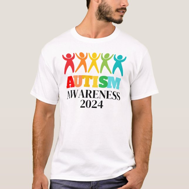 T-shirt Sensibilisation sur l'autisme Amour Comprendre T-S (Devant)