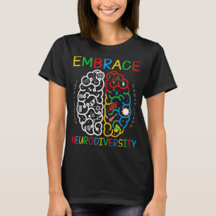 T-shirt Sensibilisation sur l'autisme Chemise Embrasser la