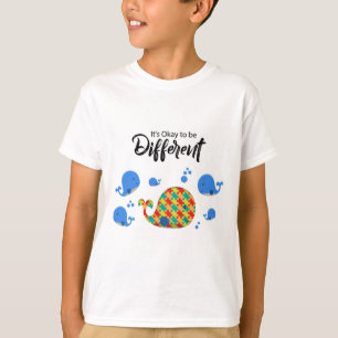 T-shirt Sensibilisation sur l'autisme citée belle