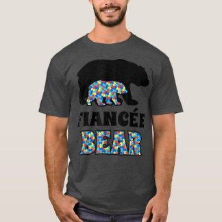 T-shirt Sensibilisation sur l'autisme de fiancée