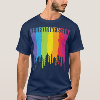 T-shirt sensibilisation sur l'autisme de la neurodiversité