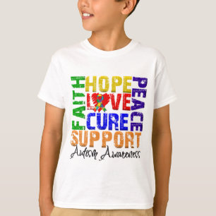 T-shirt Sensibilisation sur l'autisme de traitement