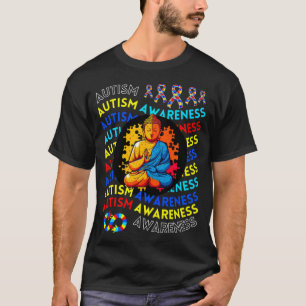 T-shirt Sensibilisation sur l'autisme Décor Zen Pour Ensei
