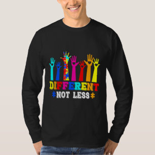T-shirt Sensibilisation sur l'autisme différente pas moins