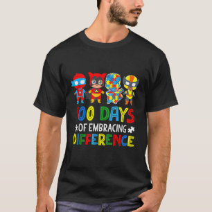 T-shirt Sensibilisation sur l'autisme Embrasser Différence