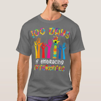 T-shirt Sensibilisation sur l'autisme Embrasser Les Différ