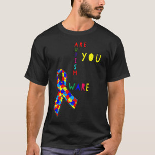 T-shirt Sensibilisation sur l'autisme Es-Tu Conscient