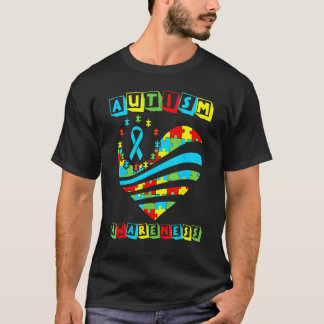 T-shirt Sensibilisation sur l'autisme Femmes Soutien cardi