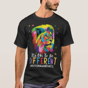 T-shirt Sensibilisation sur l'autisme Il est Oki d'être di