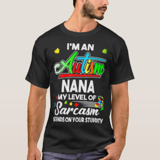 T-shirt Sensibilisation sur l'autisme Ix27m An Autism Nana