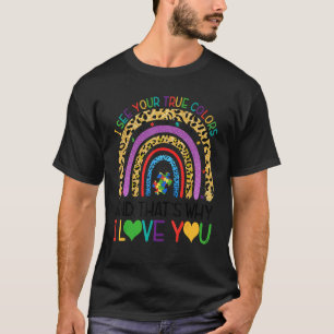 T-shirt Sensibilisation sur l'autisme Je Vois Votre Pièce